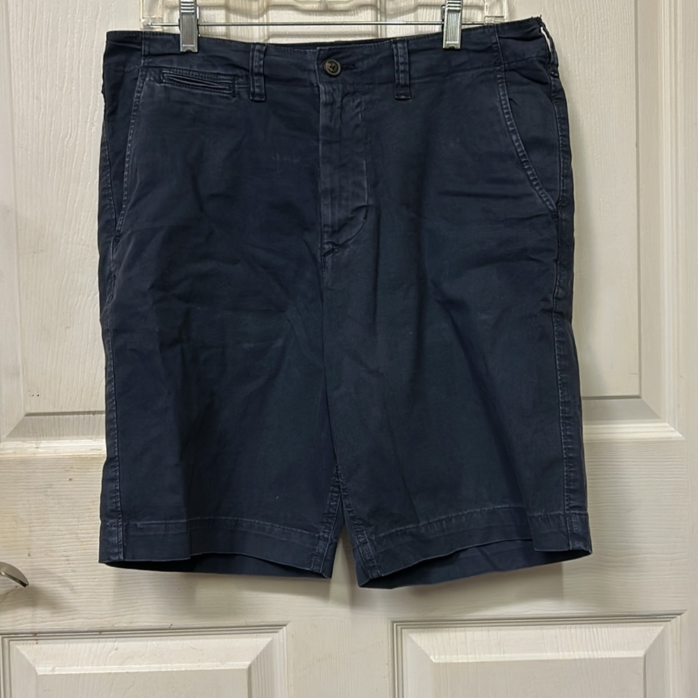 NWT American Eagle Men’s Classic Blue Flex Flat Front Shorts 32